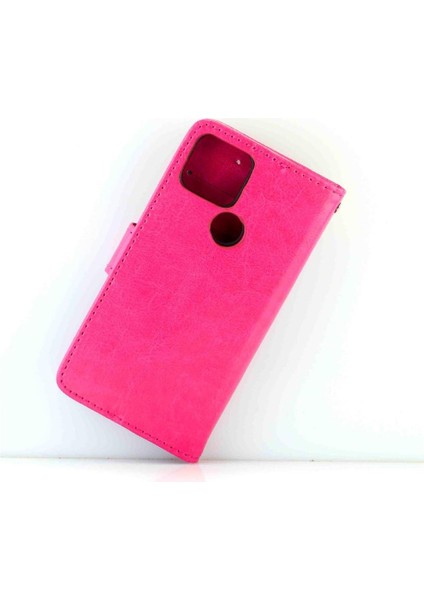Google Piksel 5 Manyetik Kapatma Kart Tutucu Pu Deri Için Flip Case (Yurt Dışından)