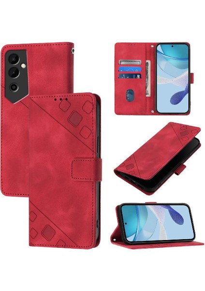 Tecno Pova Neo 2 Için Kılıf Cüzdan Kapak Çevirin Kart Tutucu Manyetik Deri (Yurt Dışından)