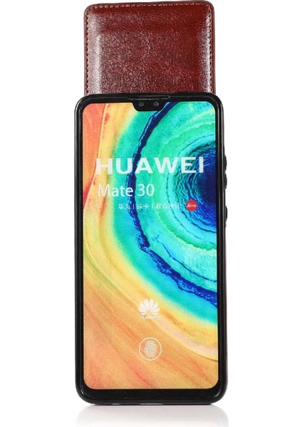 Manyi Mall Huawei Mate 30 Manyetik Toka Kickstand Kart Tutucu ile Uyumlu (Yurt Dışından)