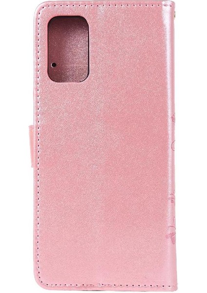 Samsung Galaxy S20 Artı Bilek Kayışı Manyetik Kapatma Kartı Pu Için Filp Durumda (Yurt Dışından)