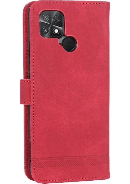 Xiaomi Poco C40 Premium Nakit Cep Kart Yuvaları Bileklik Için Flip Case (Yurt Dışından)