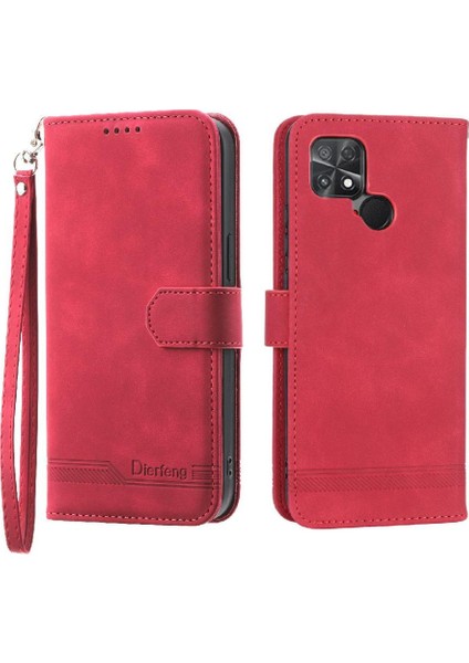 Xiaomi Poco C40 Premium Nakit Cep Kart Yuvaları Bileklik Için Flip Case (Yurt Dışından)