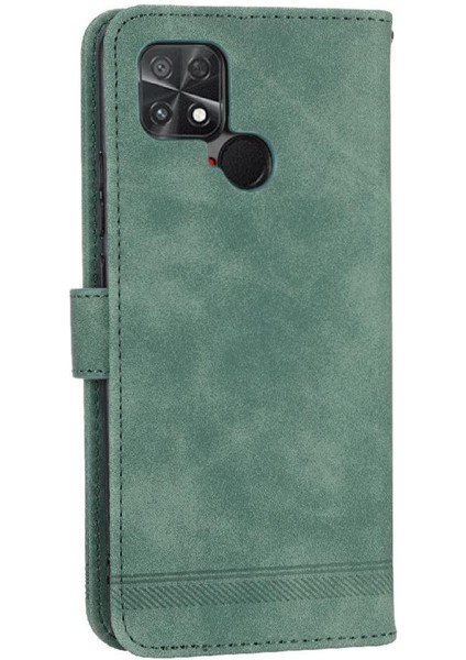 Xiaomi Poco C40 Premium Nakit Cep Kart Yuvaları Bileklik Için Flip Case (Yurt Dışından)