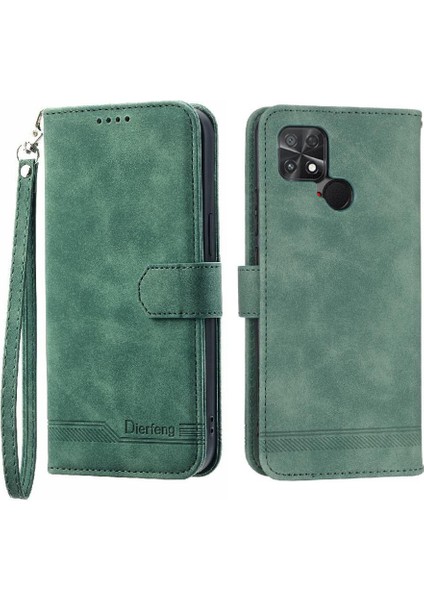 Xiaomi Poco C40 Premium Nakit Cep Kart Yuvaları Bileklik Için Flip Case (Yurt Dışından)