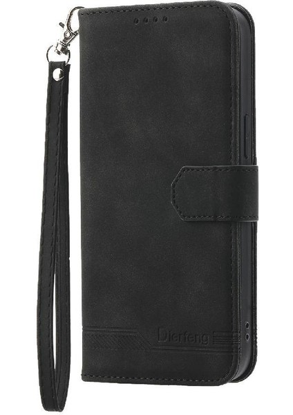 Xiaomi Poco C40 Premium Nakit Cep Kart Yuvaları Bileklik Için Flip Case (Yurt Dışından)