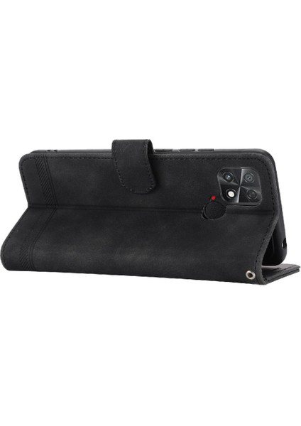 Xiaomi Poco C40 Premium Nakit Cep Kart Yuvaları Bileklik Için Flip Case (Yurt Dışından)