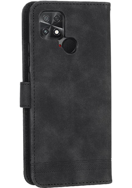 Xiaomi Poco C40 Premium Nakit Cep Kart Yuvaları Bileklik Için Flip Case (Yurt Dışından)