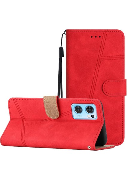 Oppo Bulmak Için Flip Case X5 Lite Tam Koruma Bilek Kayışı Cüzdan Pu Flip (Yurt Dışından)