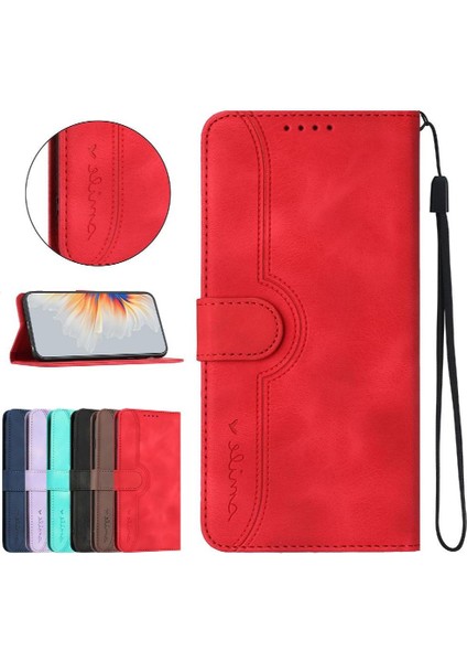 Xiaomi Redmi 13 Kılıf Cüzdan Premium Pu Dahili Mıknatıs ile Uyumlu (Yurt Dışından)