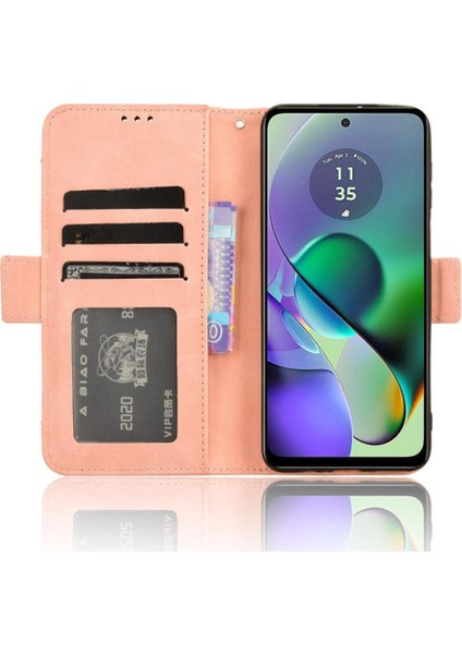 Motorola Moto G54 5g Deri Cüzdan Kapak Manyetik Kapatma Kartı (Yurt Dışından) fiyatları
