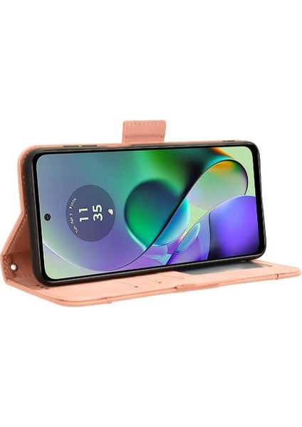 Motorola Moto G54 5g Deri Cüzdan Kapak Manyetik Kapatma Kartı (Yurt Dışından) fırsatları
