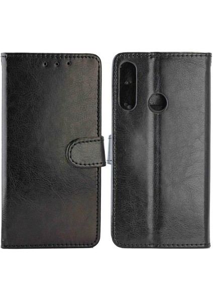 Huawei Y6P Kickstand Pu Deri Darbeye Dayanıklı Kart Tutucu Için Flip Case (Yurt Dışından) fiyatları