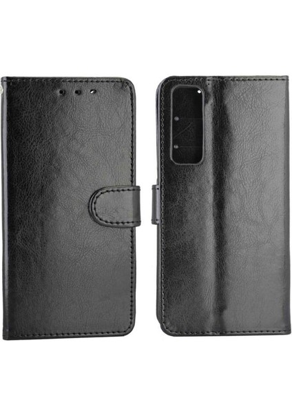 Huawei Nova 7 5g Kickstand Darbeye Manyetik Kapatma Kartı Için Flip Case (Yurt Dışından)