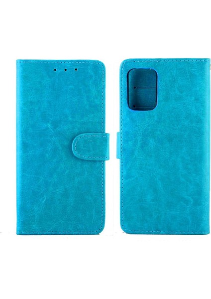 Oppo A74 Darbeye Kickstand Kart Tutucu Manyetik Kapatma Için Flip Case (Yurt Dışından)