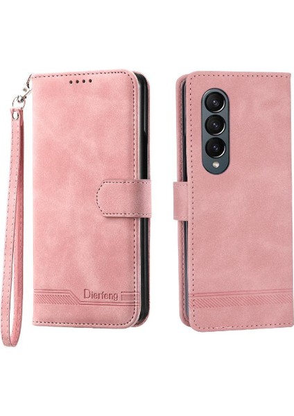 Samsung Galaxy Z Için Flip Case Fold 3 Kart Yuvaları Nakit Cep Prim (Yurt Dışından)