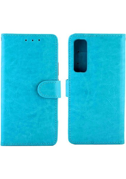 Huawei Nova 7 5g Kickstand Darbeye Manyetik Kapatma Kartı Için Flip Case (Yurt Dışından)