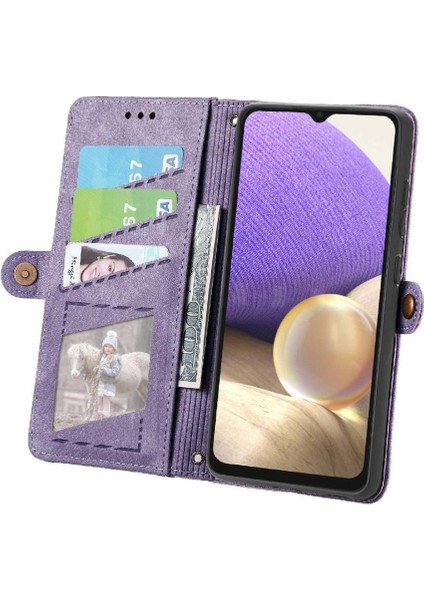 Samsung Galaxy A32 5g Için Flip Case Deri Kılıf Darbeye Cüzdan Flip (Yurt Dışından) indirimleri
