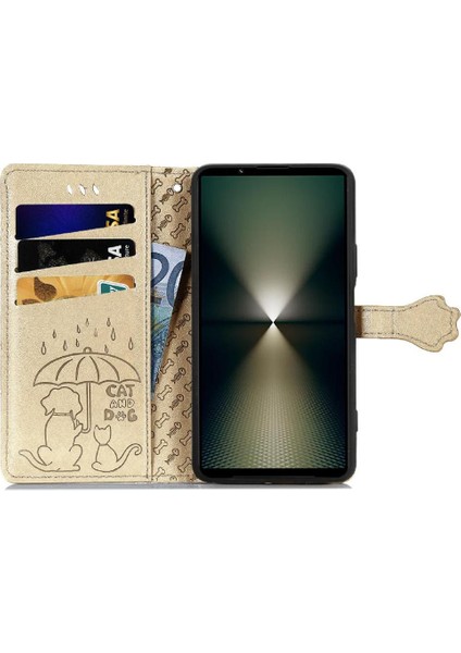 Sony Xperia 1 Vı Karikatür Hayvanlar Için Flip Case Deri Kılıf Kapak Çevirin (Yurt Dışından) fırsatları