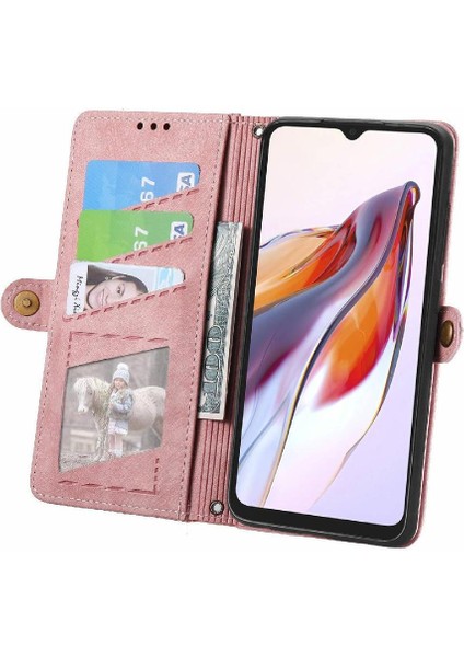 Xiaomi Redmi 12C Darbeye Kapak Kapak Kılıf Için Flip Case Basit (Yurt Dışından)