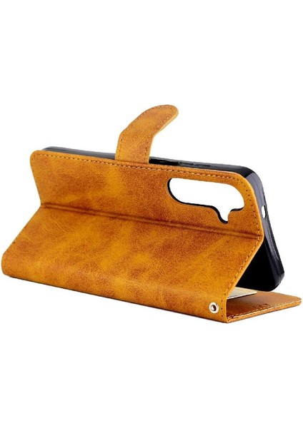 Samsung Galaxy S24 Artı Pu Deri Kickstand Tam Kart Için Filp Durumda (Yurt Dışından) fırsatları