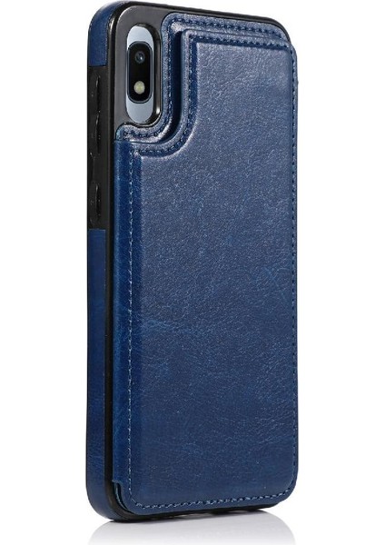 Cüzdan Kılıf Samsung Galaxy Için A10/M10 Çift Manyetik Toka Pu Deri (Yurt Dışından) fırsatları