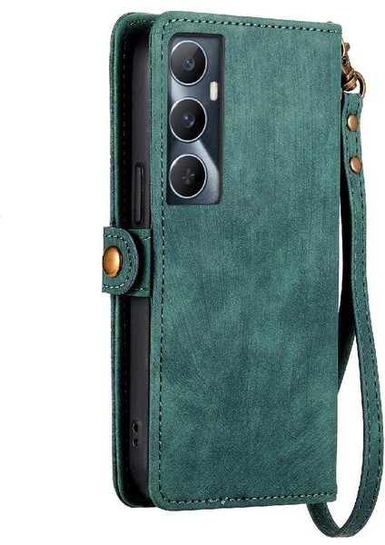 Realme C65 Flip Kapak Kılıf Için Flip Case Basit Iş Cüzdan (Yurt Dışından) fırsatları