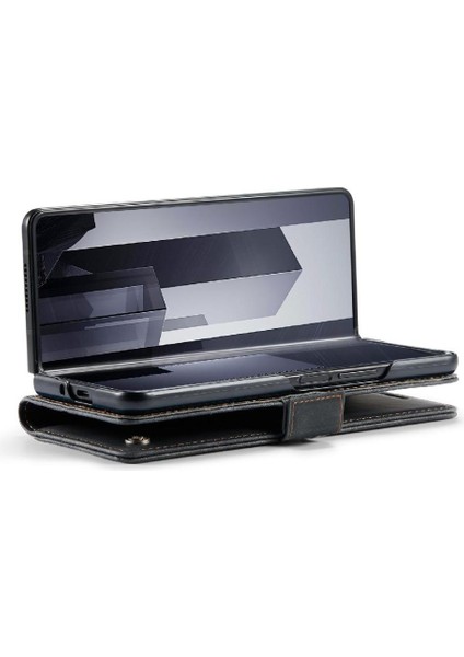 Samsung Galaxy Z Için Flip Case Fold 6 5g Kılıf Kart Yuvası Kickstand Manyetik (Yurt Dışından) fırsatları
