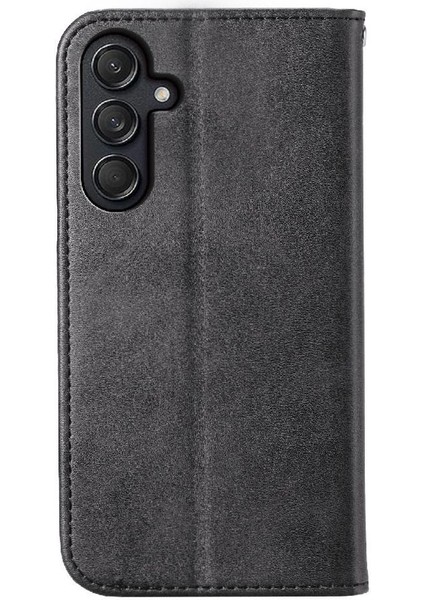 Samsung Galaxy M55 Günlük Kullanım Için Flip Case Standı Cüzdan El Kayışı Eşkenar Dörtgen (Yurt Dışından)