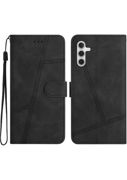 Samsung Galaxy A24 4g Flip Case Için Folio Bilek Kayışı Tam Koruma (Yurt Dışından)