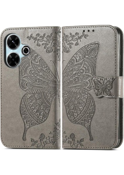 Xiaomi Redmi Için Flip Case 13 4g Kapak Çevirin Zarif Desen Darbeye (Yurt Dışından)