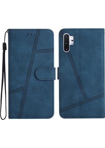 Samsung Galaxy Not 10 Için Flip Case Artı Tam Koruma Flip Folio Bilek (Yurt Dışından)