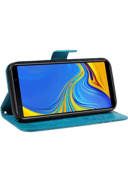 Samsung Galaxy A7 2018 Ayrılabilir El Kayışı Yüksek Kalite Için Flip Case (Yurt Dışından)