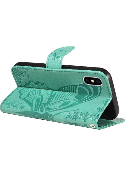 Kredi Kartı Yuvası ile IPhone Xs Max Için Flip Case Ayrılabilir El Kayışı (Yurt Dışından) fırsatları