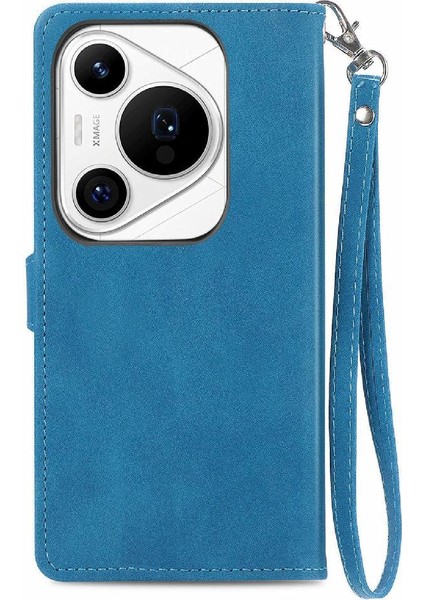 Huawei Pura 70 Ultra Flip Fermuar Tarzı Çok Renkli Yuvası Için Flip Case (Yurt Dışından)