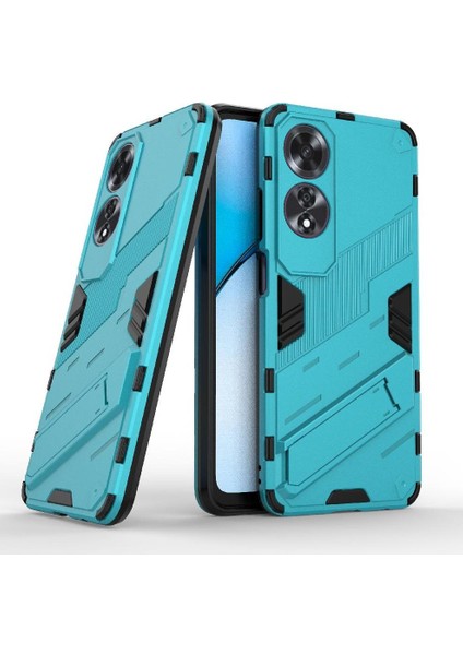 Oppo A60 4g Kickstand Koruyucu Kapak Için Kılıf Sağlam Askeri (Yurt Dışından)