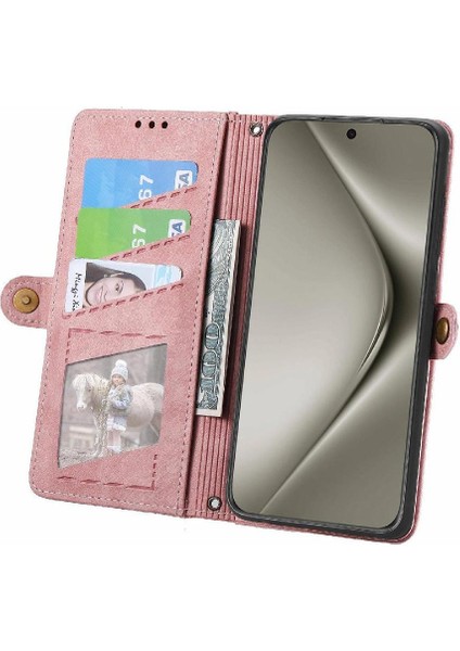 Huawei Pura 70 Pro Için Flip Case Darbeye Deri Kılıf Cüzdan Çevirin (Yurt Dışından) modelleri
