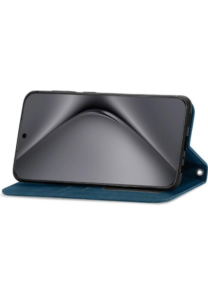 Huawei Pura 70 Ultra Darbeye Deri Kılıf Için Flip Case Basit Flip (Yurt Dışından)