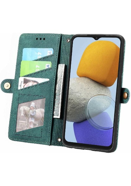 Samsung Galaxy M23 5g Darbeye Deri Kılıf Için Flip Case Basit Flip (Yurt Dışından) modelleri