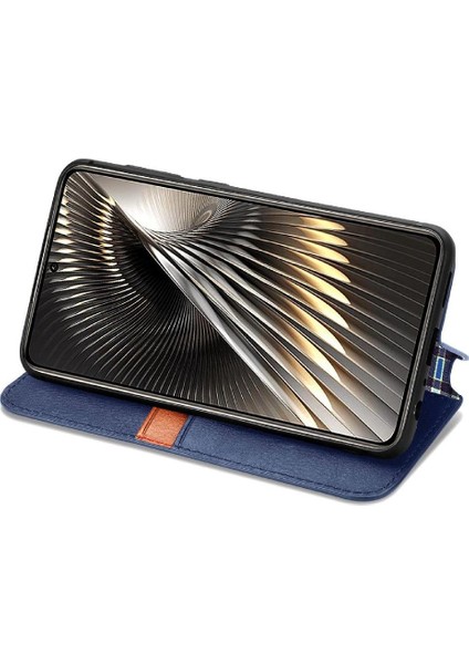 Xiaomi Poco F6 Moda Tasarım Cüzdan Fonksiyonu Için Flip Case Deri Kılıf (Yurt Dışından)