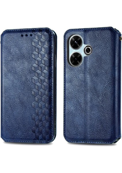 Xiaomi Redmi Için Flip Case 13 4g Kapak Çevirin Kılıf Zarif Cüzdan (Yurt Dışından)
