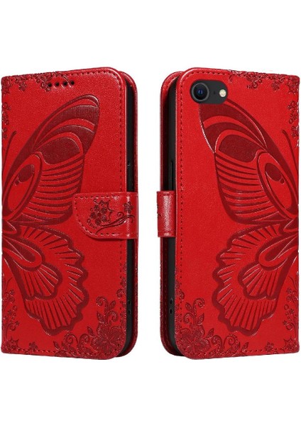Kredi Kartı Yuvası ile IPhone 6/6s Için Flip Case Yüksek Kalite Deri El (Yurt Dışından)