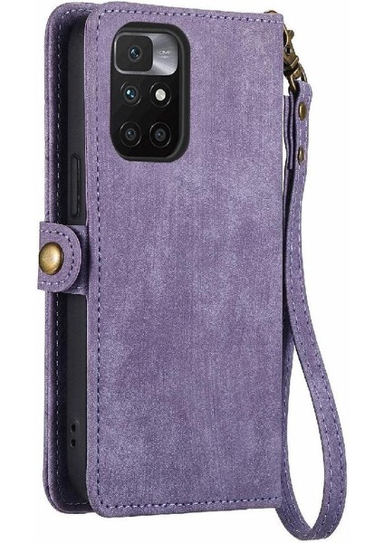 Xiaomi Redmi Not 11 Için Flip Case 4g Darbeye Basit Iş Cüzdan (Yurt Dışından)