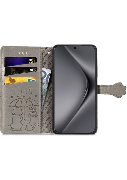 Huawei Pura 70 Ultra Darbeye Kısa Kayış Karikatür Hayvanlar Için Flip Case (Yurt Dışından) fırsatları