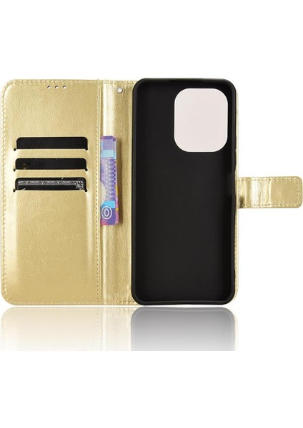 Xiaomi Poco M6 4g Kart Tutucu Kapak Çevirin Manyetik Cüzdan (Yurt Dışından)