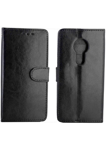 Nokia 7.2 Kart Tutucu Manyetik Kapatma Darbeye Pu Deri Için Flip Case (Yurt Dışından)