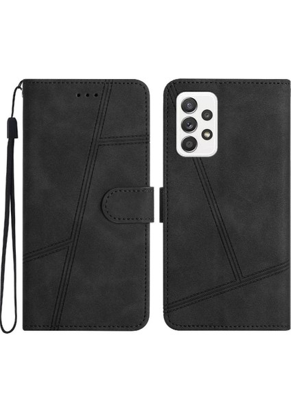 Samsung Galaxy Için Flip Case A52S 5g Cüzdan Pu Deri Kart Yuvaları Tutucu (Yurt Dışından)