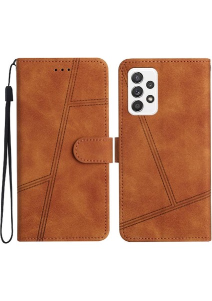Samsung Galaxy A33 Için Flip Case 5g Cüzdan Pu Deri Bilek Kayışı Tam (Yurt Dışından) indirimleri