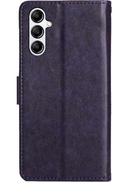 Samsung Galaxy S23 Fe Kickstand Pu Deri Bilek Kayışı Kart Için Filp Durumda (Yurt Dışından)