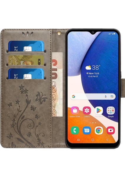Samsung Galaxy A24 4g Pu Deri Kart Tutucu Kickstand Bilek Için Filp Durumda (Yurt Dışından) fırsatları