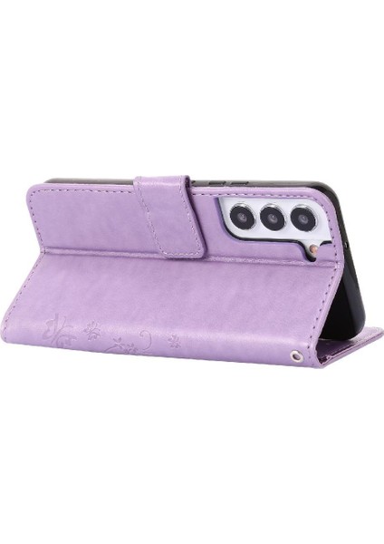 Samsung Galaxy S22 5g Kickstand Kart Tutucu Manyetik Kapatma Için Filp Durumda (Yurt Dışından) fırsatları